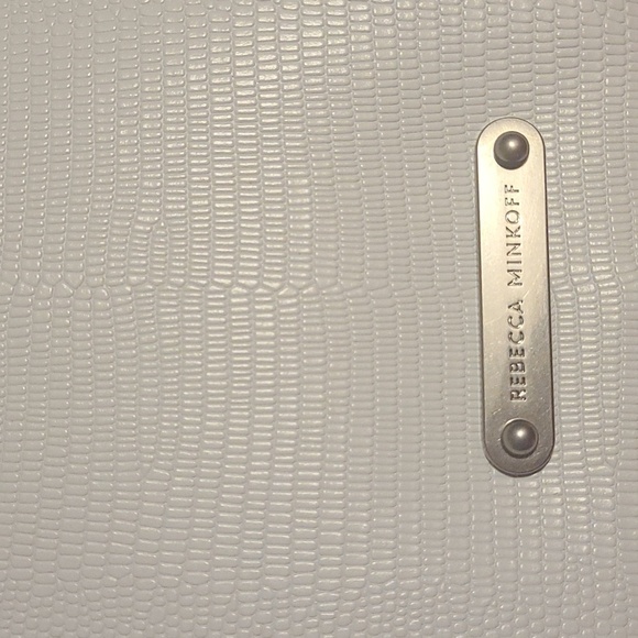 NWT Rebecca Minkoff Love Too Small Square Lizard Embossed Leather Crossb… - Picture 5 of 7